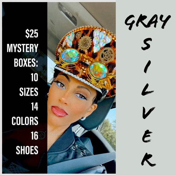 Callie Lives Other - SILVER & GRAY MYSTERY BOX CURATED WITH 2, 3 Or 4 ITEMS